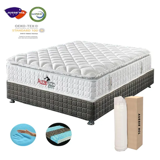 5-зонный пружинный матрас карманного типа. 7-зонный латексный матрас. Импортный матрас.